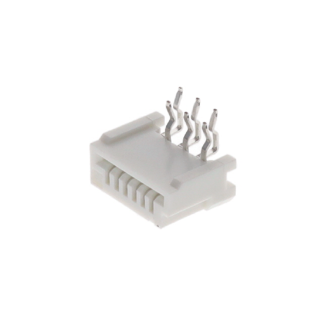 CONN FFC TOP 6POS 1.25MM R/A