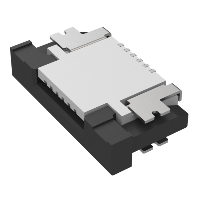 CONN FFC FPC TOP 6POS 0.5MM R/A