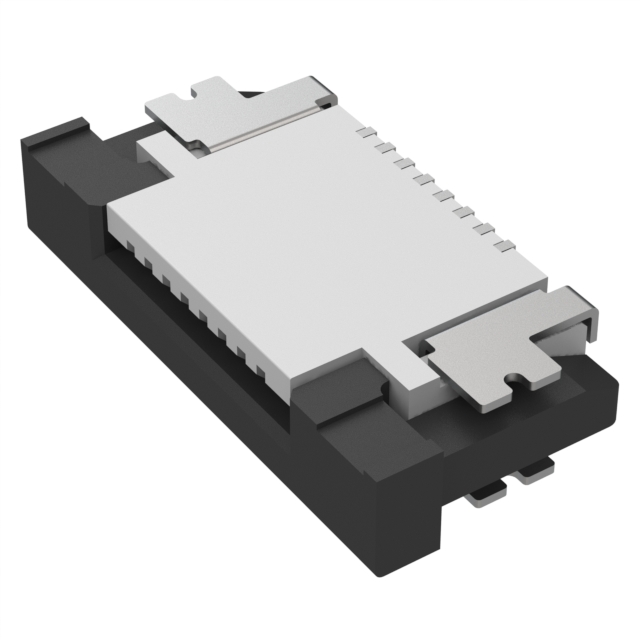 CONN FFC FPC TOP 8POS 0.5MM R/A