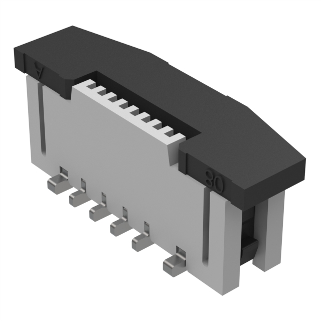 CONN FFC FPC VERT 8POS 0.5MM SMD