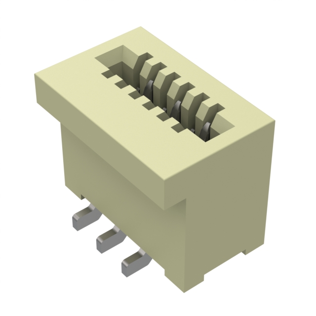 CONN FFC FPC VERT 6POS 0.5MM SMD