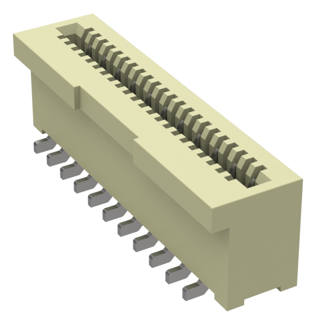 CONN FFC VERT 22POS 0.5MM SMD