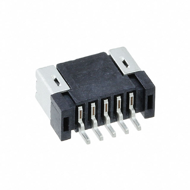 CONN FFC 5POS 1MM R/A