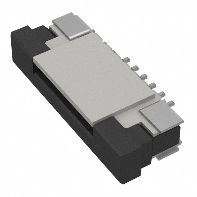 CONN FFC FPC TOP 6POS 1MM R/A