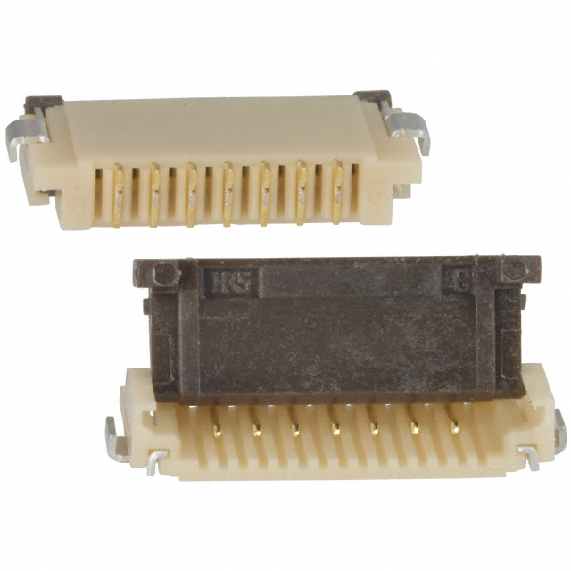 CONN FFC FPC BOTTOM 7POS 1MM R/A