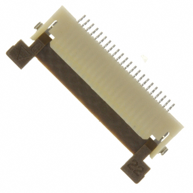 CONN FFC FPC TOP 22POS 0.5MM R/A