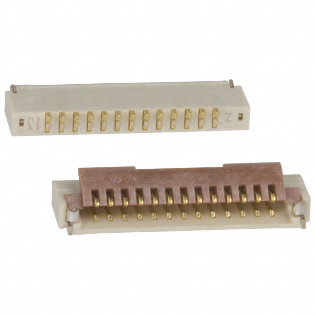 CONN FFC BOTTOM 13POS 0.5MM R/A