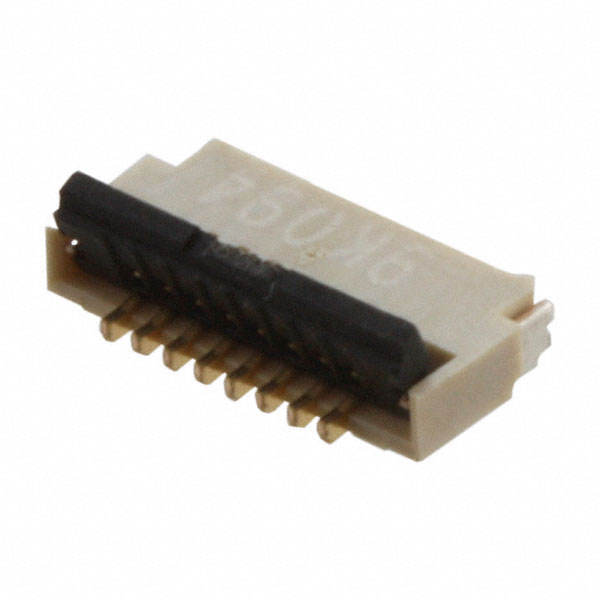 CONN FFC FPC TOP 8POS 0.5MM R/A