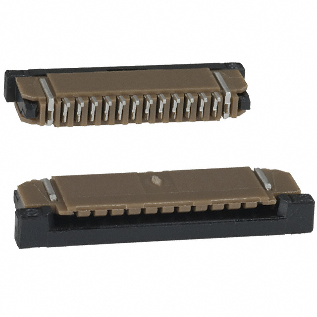 CONN FFC FPC TOP 12POS 1MM R/A