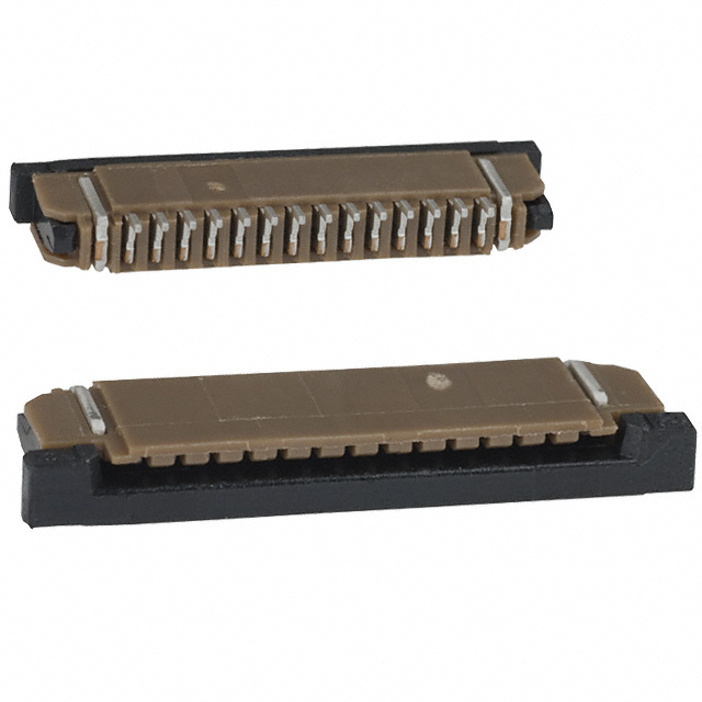 CONN FFC FPC TOP 14POS 1MM R/A