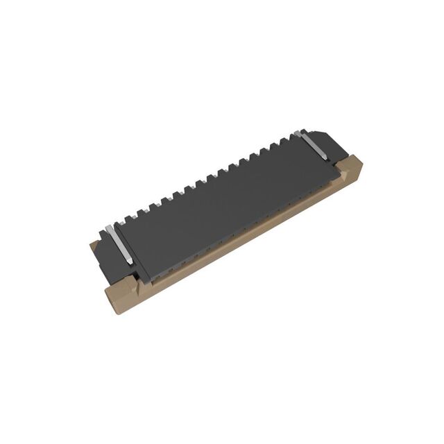 CONN FFC FPC TOP 16POS 1MM R/A