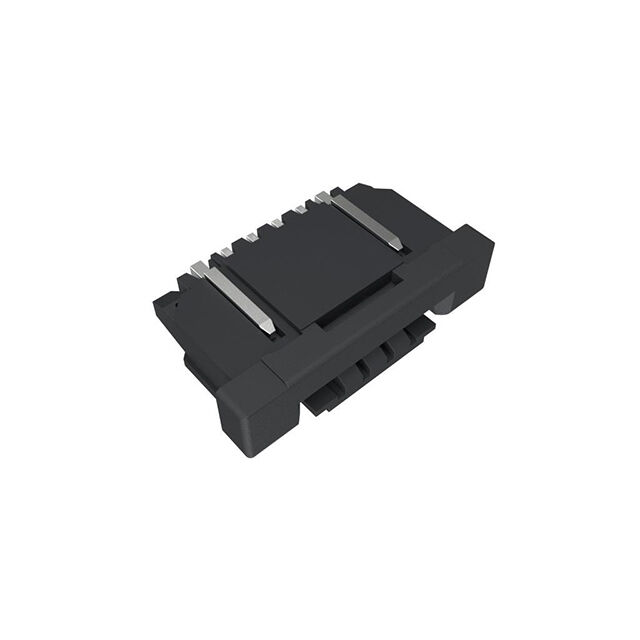 CONN CIC BOTTOM 4POS 1MM R/A