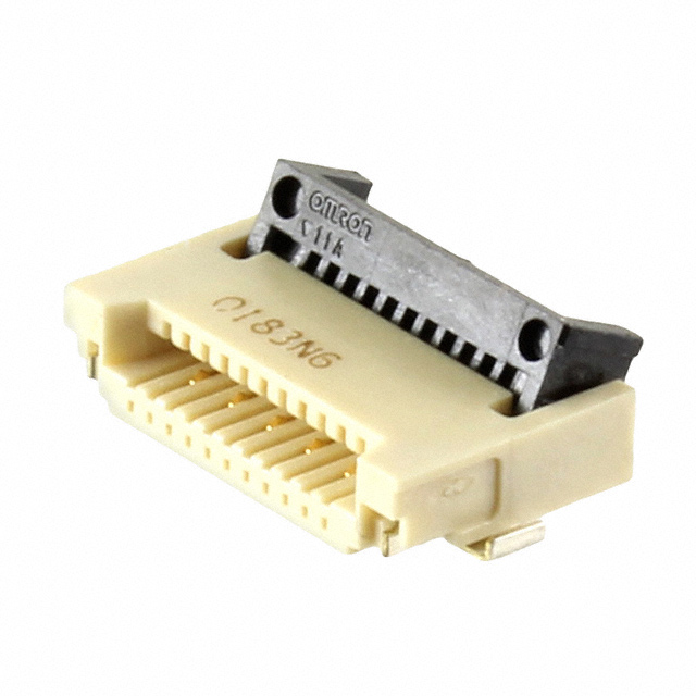 CONN FFC FPC 5POS 1MM R/A