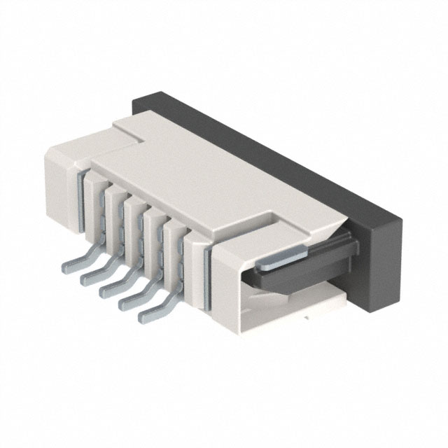 CONN FFC BOTTOM 5POS 1MM R/A