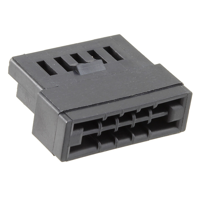 CONN FFC RCPT HSG 10POS 2.54MM