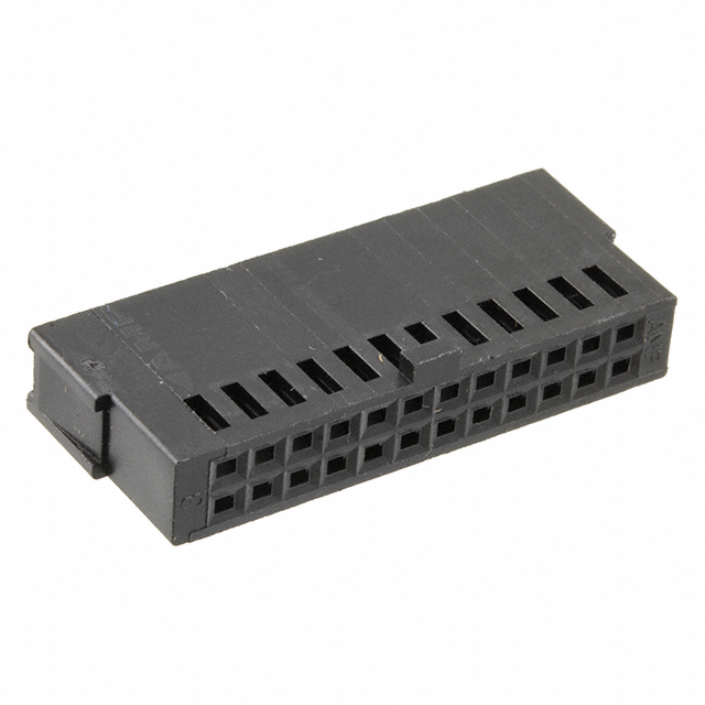 CONN FFC RCPT HSG 24POS 2.54MM