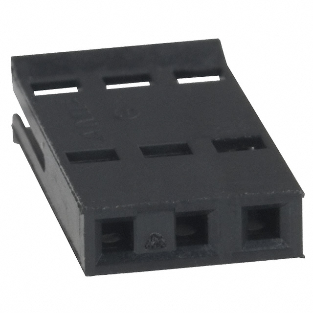 CONN FFC RCPT HSG 3POS 2.54MM