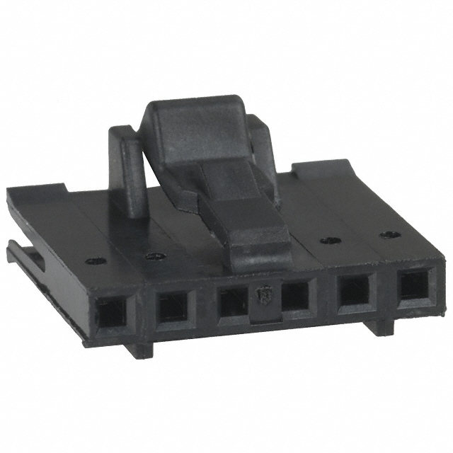 CONN FFC RCPT HSG 6POS 2.54MM