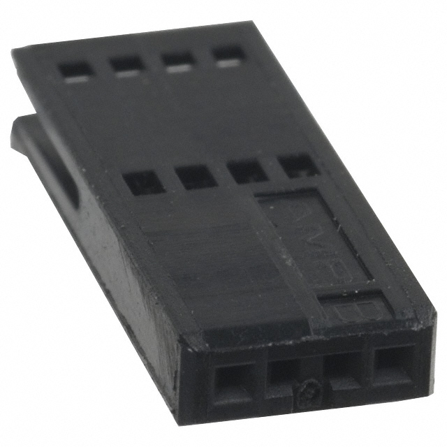 CONN FFC RCPT HSG 4POS 1.27MM