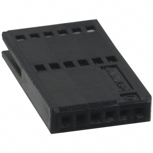 CONN FFC RCPT HSG 6POS 1.27MM