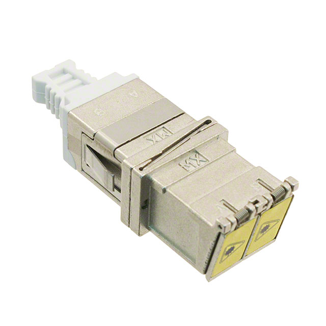 CONN COUPLER RCPT LC-LC DUPLEX