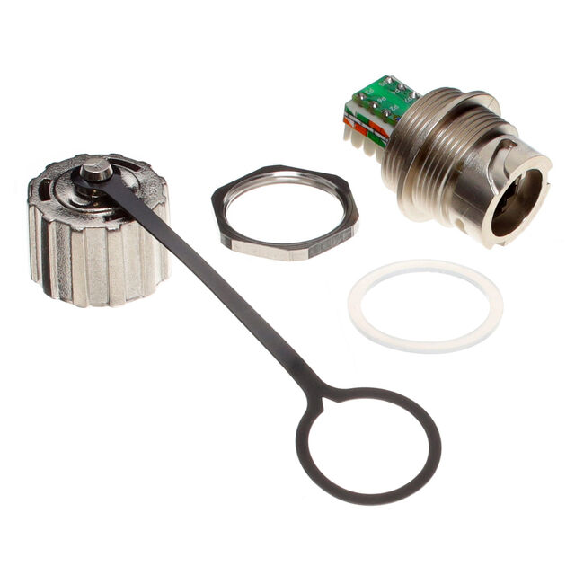 FIBER COUPLER LC SGL MODE IP67