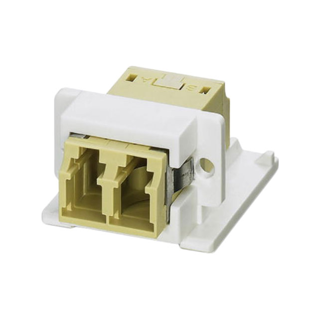 CONN COUPLER RCPT LC-LC DUPLEX