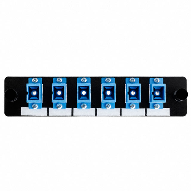 CONN COUPLER RCPT SC-SC 6-PLEX