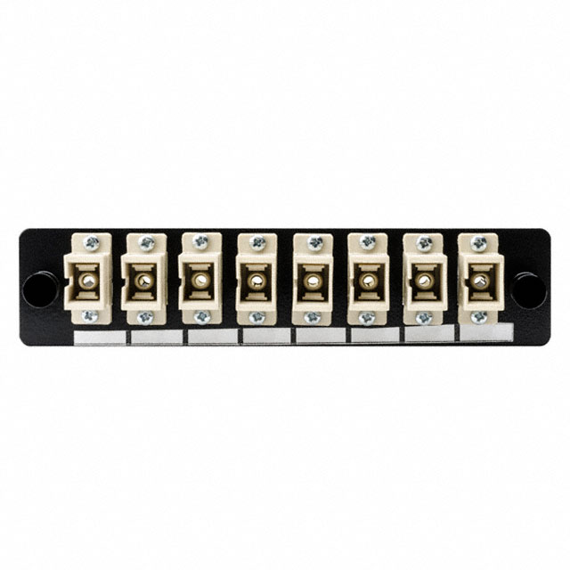 CONN COUPLER RCPT SC-SC 8-PLEX