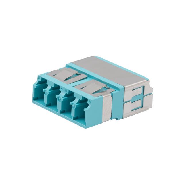 FIBER COUPLER, LC/LC QUAD, TRANS