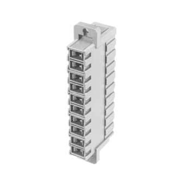 CONN COUPLER RCPT MU-MU 10-PLEX