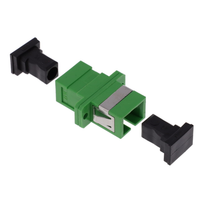 SC/APC ADAPTER, SIMPLEX, LONG-EA