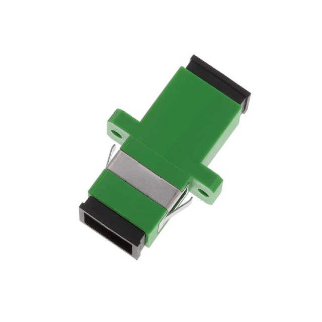 SC/APC ADAPTER, SIMPLEX, LONG-EA