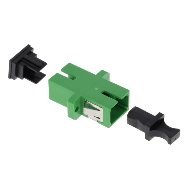 SC/APC ADAPTER, SIMPLEX, LONG-EA