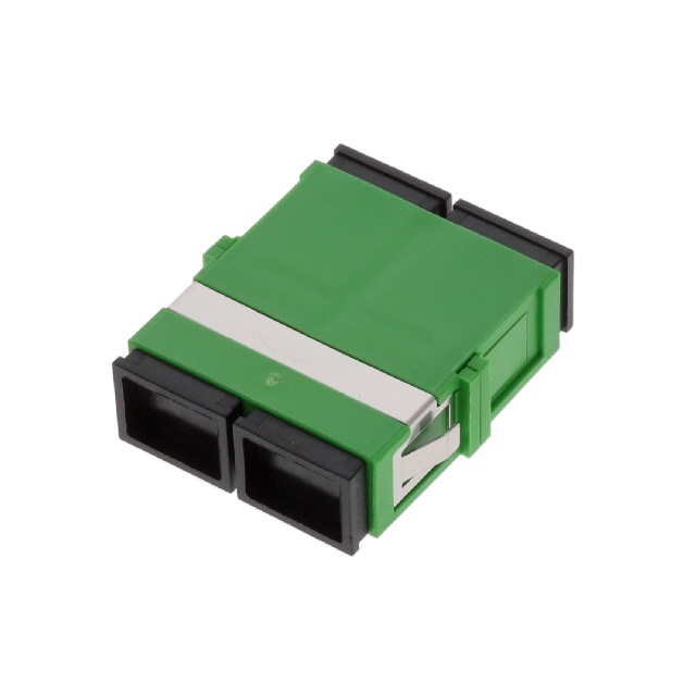 SC/APC ADAPTER, DUPLEX, SHORT-EA