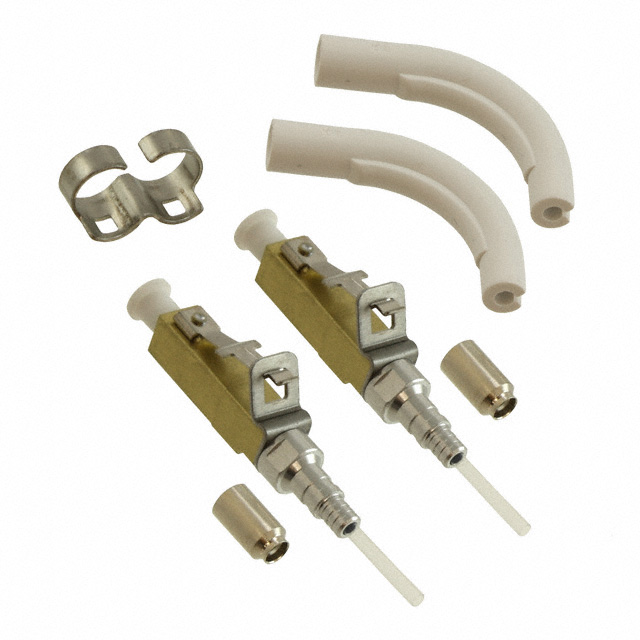 CONN FIBER LC PLUG DUPLX 127UM