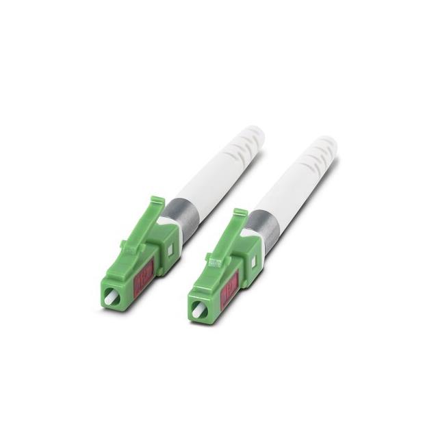 CONN FIBER LC PLUG DUPLEX 125UM