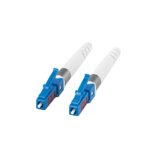 CONN FIBER LC PLUG DUPLEX 125UM