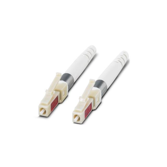 CONN FIBER LC PLUG DUPLEX 125UM