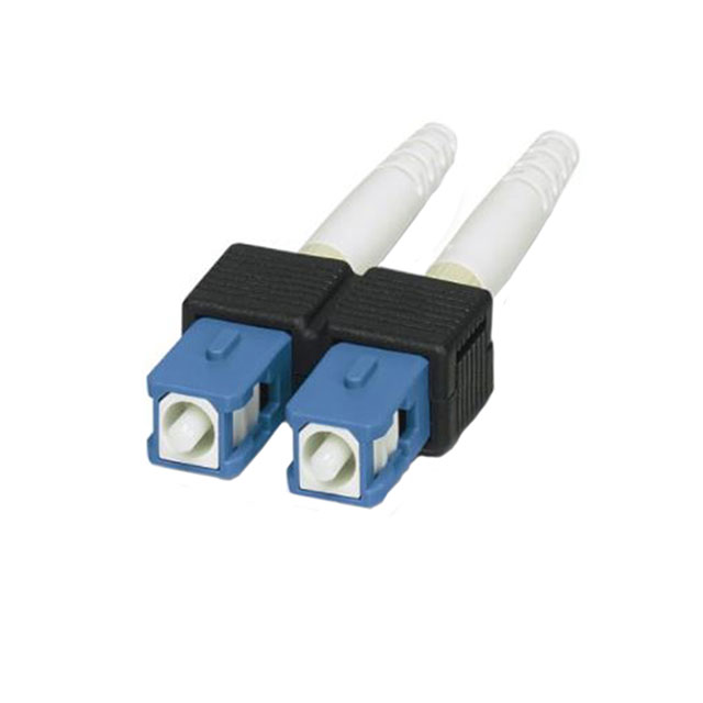 CONN FIBER SC PLUG DUPLEX 125UM