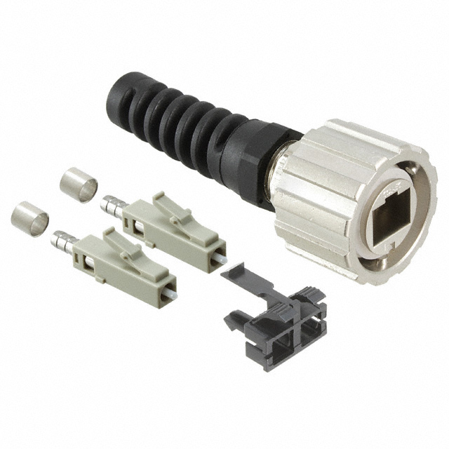 CONN FIBER LC PLUG DUPLX