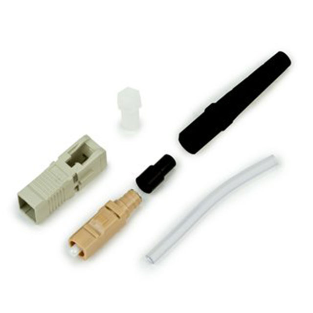 CONN FIBER SC PLUG SMPLX 125UM