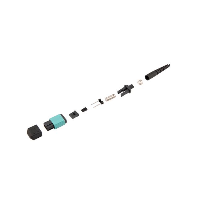 FIBER CONNECTOR, MPO MALE, 12 FI