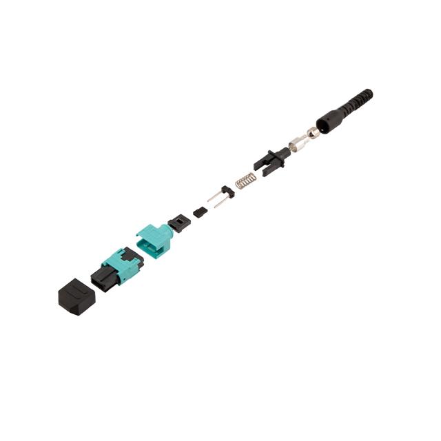 FIBER CONNECTOR, MPO MALE, 12 FI