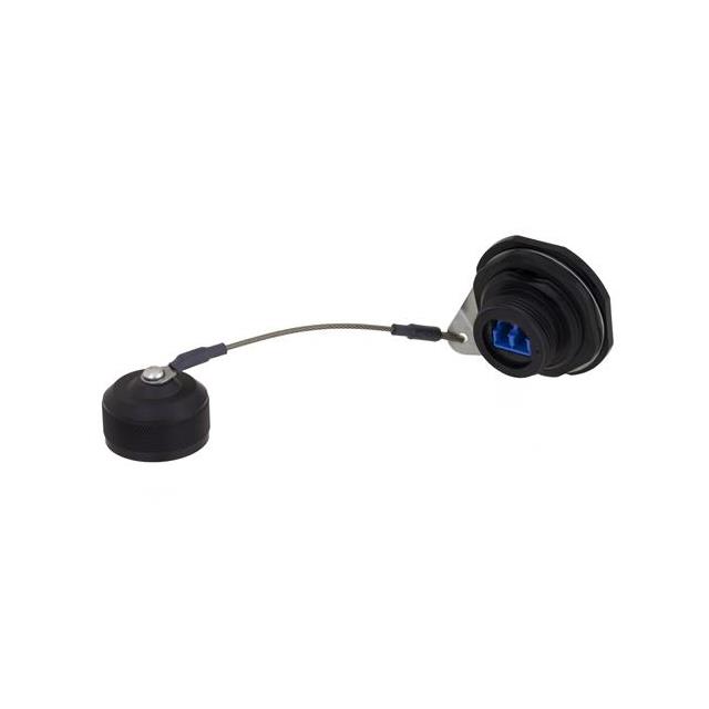 LC IP68 RCPT D38999 SM DCAP