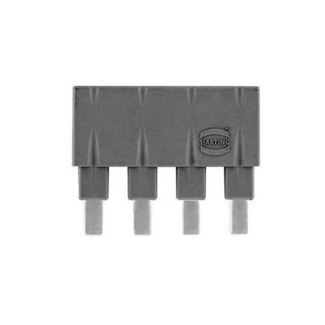 HAN ES PRESS PLUG-IN JUMPER 1X4