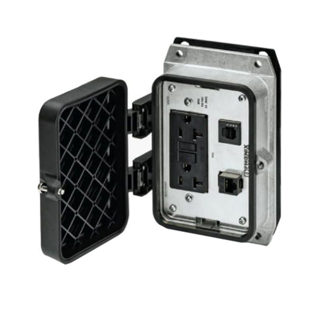 HVYPRT W/2 120V OTL RJ45 3A BKR