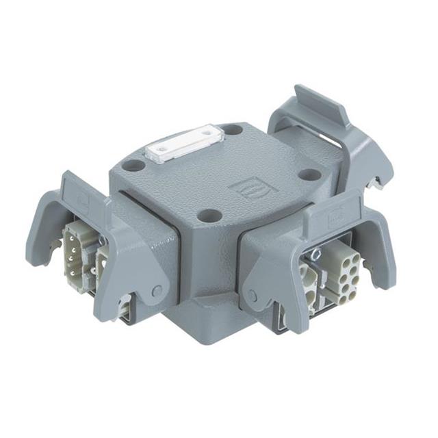 CONN ASSY SIDE ENTRY TRPL 3+4POS