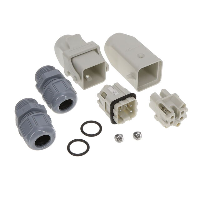 KIT 3A MA/FE 4P+PE PA HOODS M20