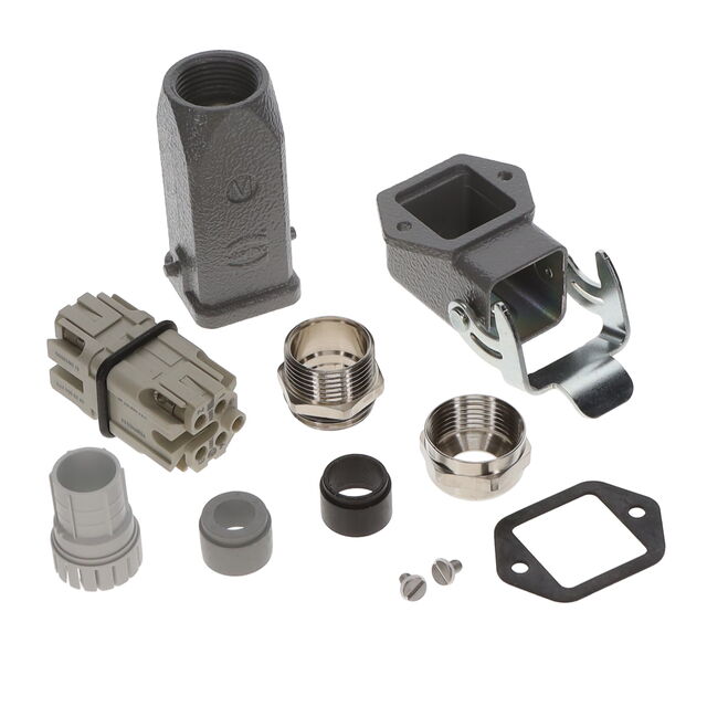 CONN ASSY TOP ENTRY 4+GND 3A M20